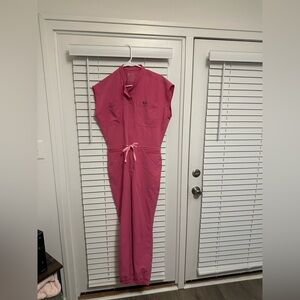 Figs F*ing pink  Rafaela jumpsuit. Limited edition color!